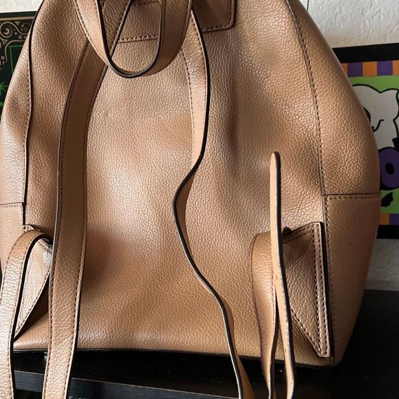 DKNY Taupe Brown / Tan Small backpack WOMENS BACKPACK - Picture 6 of 8